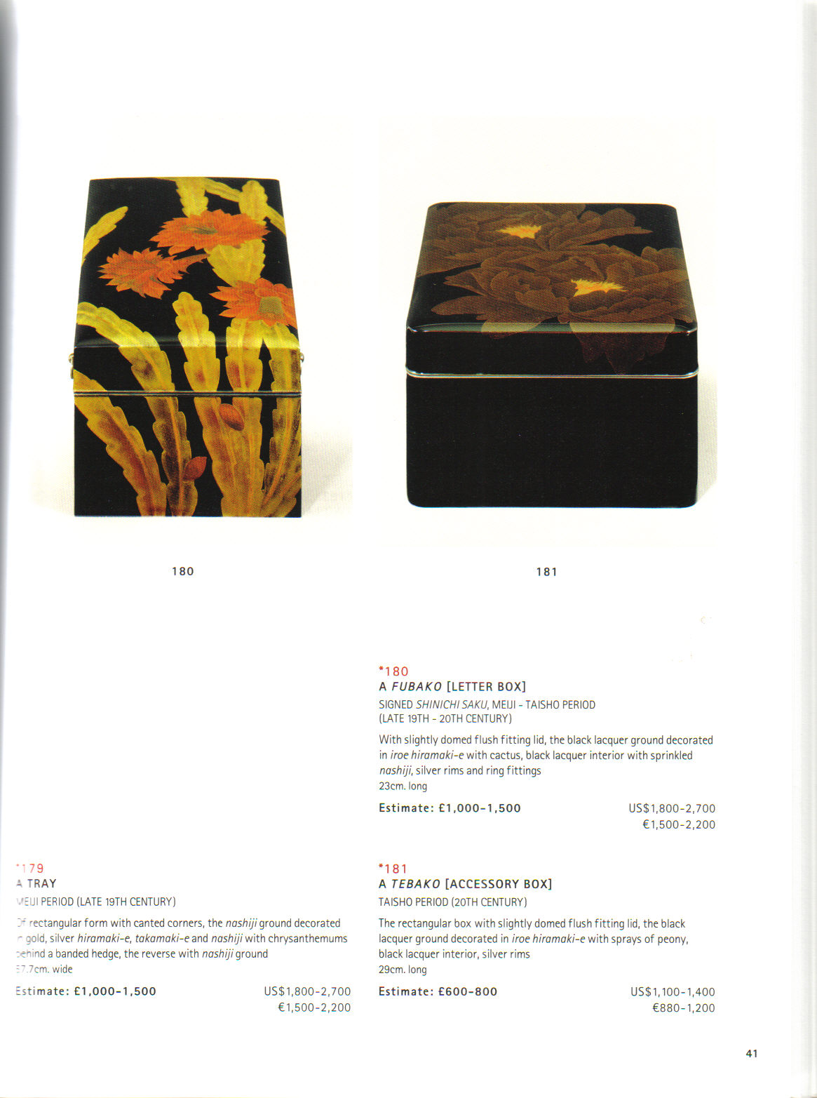 JThe Edoris Collection 10th November 2004